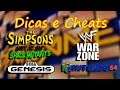 Dicas e Cheats - The Simpsons: Bart vs. the Space Mutants e WWF War Zone | Stargame Multishow