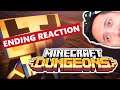 ENDING REACTION MINECRAFT DUNGEONS Showing How To Beat Arch Illager Final Stage Boss Fight Gameplay