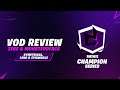 Fortnite Champion Series Week 4 VoD Review (NAWest Zeke/MonsterDFace)