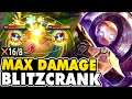 I Made Blitzcrank Do Max Damage In-Game By Building FULL TANK!