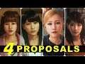 Judgment - All Girlfriends' Proposal (Sana, Tsukino, Amane & Nanami)