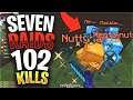 making 7 factions RAIDABLE and getting 102 kills on SOTW... | Minecraft HCF