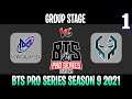 Nigma Galaxy SEA vs Execration Game 1 | Bo2 | Group Stage BTS Pro Series SEA Season 9