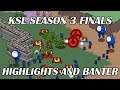 Tasteless and Artosis - KSL Season 3 Grand Finals - Highlights and Banter
