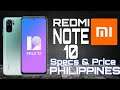 Xiaomi Redmi Note 10 Specs & Price in Philippines