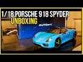 1/18 AutoArt Porsche 918 Spyder Unboxing...$300.00 Model car
