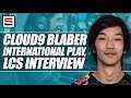 Cloud9 Blaber: LCS Week 6, International Play 2020 Interview | ESPN ESPORTS