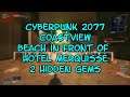 Cyberpunk 2077..Coastview..Beach in Front of Hotel Merquisse..2 Hidden Gem Locations