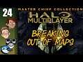 Let's Play Halo: The Master Chief Collection PC Multiplayer Part 24 - Halo 2: Breaking Out of Maps