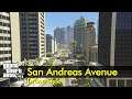 San Andreas Avenue (west to east) | Drone Style | The GTA V Tourist