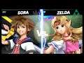 Super Smash Bros Ultimate Amiibo Fights – Sora & Co #389 Sora vs Zelda