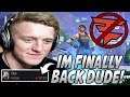 Tfue Celebrates His RETURN To Streaming After Break But Can't BELIEVE How RUSTY He Is At Fortnite!