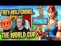 Tfue *FED UP* in 1v1 vs Low Ping Pro & Says They Will CHOKE World Cup!