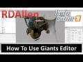 The Basics of How to Use Giants Editor