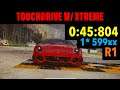 [TOUCHDRIVE] Asphalt 9 - Grand Prix Ferrari 599xx EVO (1 ⭐️) - Round 1 Lighthouse - 0:45:804