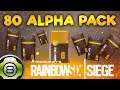 Une chance dingue 🍀 - OUVERTURE DE 80 ALPHA PACK !! 🎁 - Rainbow Six Siege FR