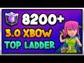 🏆8200+ Top 5 3.0 Xbow Gameplay — Clash Royale