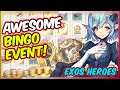 Bingo Event Explained! 2300 xes + Amazing Rewards! Exos Heroes