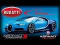 Bugatti Chiron: Asphalt 8 vs Asphalt 9