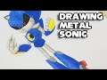 Drawing Metal Sonic