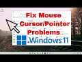How to Fix Cursor Problem Windows 11 - Cursor Freezes, Cursor Hangs, Cursor Disappears, Cursor Jumps