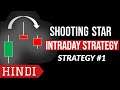Intraday Strategy For Begginers | Shooting Star | Strategy 1