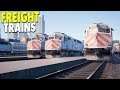 NEW - American Freight & Passenger Train DLC | Train Sim World Gameplay