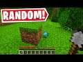MINECRAFT BUT EVERY DROP IS RANDOM..