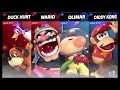 Super Smash Bros Ultimate Amiibo Fights   Request #4948 Duck Hunt & Wario vs Olimar & Diddy