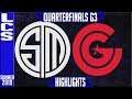 TSM vs CG Highlights Game 3 | LCS Summer 2019 Playoffs Quarterfinals  Team Solomid vs Clutch Gaming