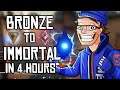 Valorant: How I Ranked Up From Bronze To Immortal MMR in 4 Hours