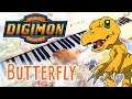 🎵 Butterfly (DIGIMON Opening) ~ Piano cover (arr. by @Animenzzz)