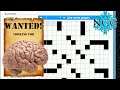 Crossword Time! 'Noodle Around' Puzzle from 9/01/21 How To Get A Head In Life