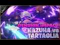 GENSHIN IMPACT : Kazuha vs Tartaglia [ World 8 ]