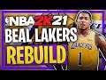 Imagine If The Los Angeles Lakers Traded For Bradley Beal... (NBA 2k21 MyLeague Rebuild)