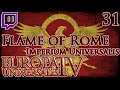 Let's Stream Europa Universalis IV Imperium Universalis Flame of Rome Part 31