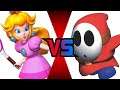 Mario Tennis 64 - Peach vs Shy Guy