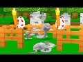 ONE VÀ NOOB YETI LÀM KHU VƯỜN CHO RỒNG CON TRONG MINECRAFT