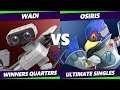 Smash Ultimate Tournament - WaDi (ROB) Vs. Osiris (Falco) S@X 333 SSBU Winners Quarters