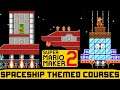 Super Mario Maker 2 - Spaceship Themed Courses