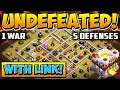 🔥UNDEFEATED🔥 NEW TH11 WAR BASE 2020! Best Town Hall 11 Anti 3 Star Layout With Copy Link