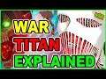Eren Vs WarHammer Titan? WarHammer Titan Explained | Attack on Titan Season 4 Final Season