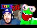 WHY IS THIS TETRIS GAME SO SCARY?! | Tetris.EXE (A Creepypasta Horror Game)