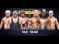 WWE 2K19 - VADER & RIC FLAIR & ULTIMATE WARRIOR VS MACHO MAN & LEX LUGER & STING (STARCADE)