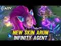 AOV : NEW SKIN ARUM INFINITY AGENT | EFFECT REVIEW - ARENA OF VALOR