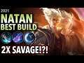 EASY SAVAGE!! | Natan Best Build for 2021 | Natan Savage Gameplay & Build - Natan Mobile Legends