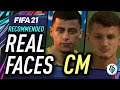 FIFA 21: RECOMMENDED REAL FACES: CENTRAL MIDFIELDERS (CM)