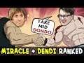 LEGEND RESPECT — MIRACLE gives mid to DENDI