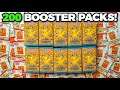 Opening 200 Pokemon 25th Anniversary Collection & Promo Booster Packs!