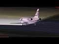 Pouso Falcon 2000 Flight Simulator x